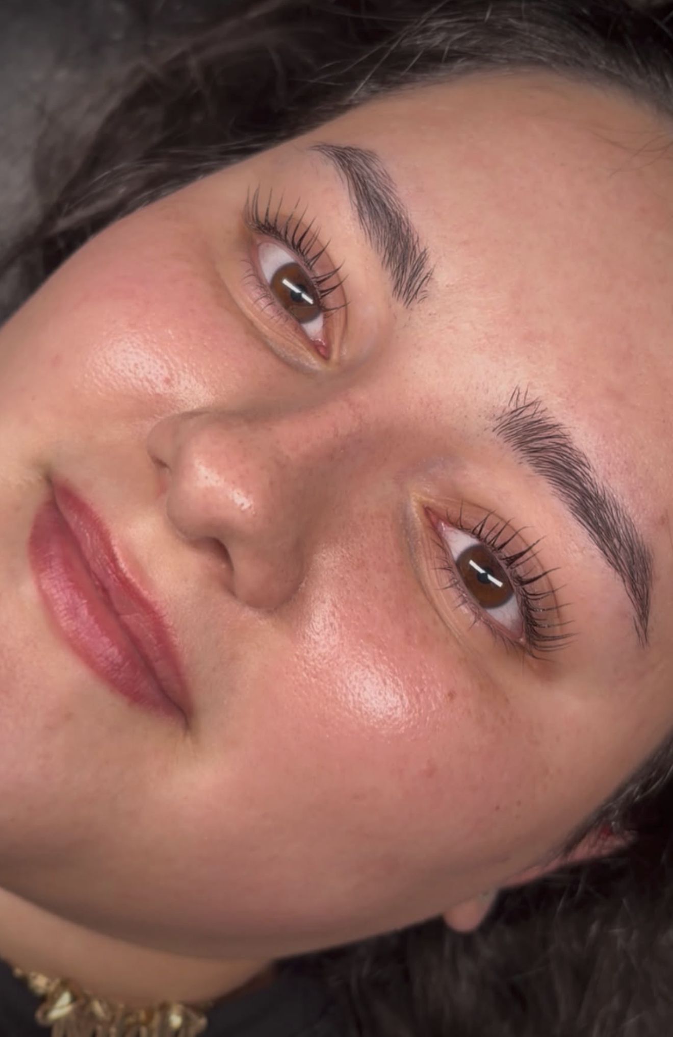 Korean lash lift results at Inkvictus in Raleigh, NC